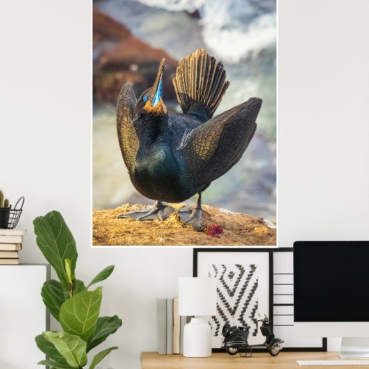 Ceremony of the Sea: Cormorant in Display ポスター (ホームオフィス)