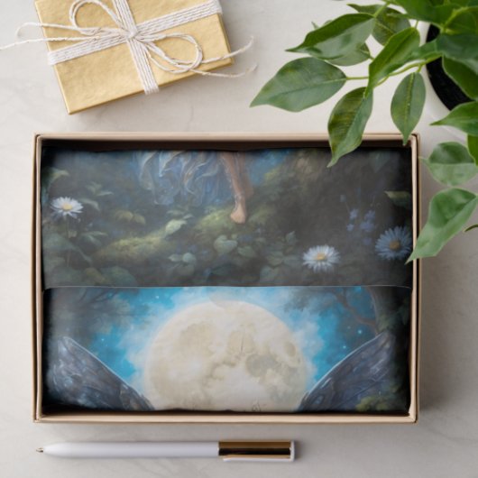 Cereulean Blue Fairy Tissue Paper 薄葉紙 (ギフト)