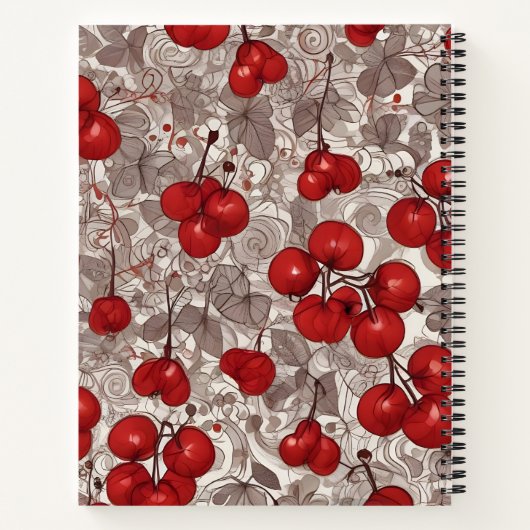 Cerezas y Plata ノートブック (裏面)