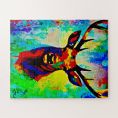 cerf不可抗力誇りを持った- stag ジグソーパズル (横)