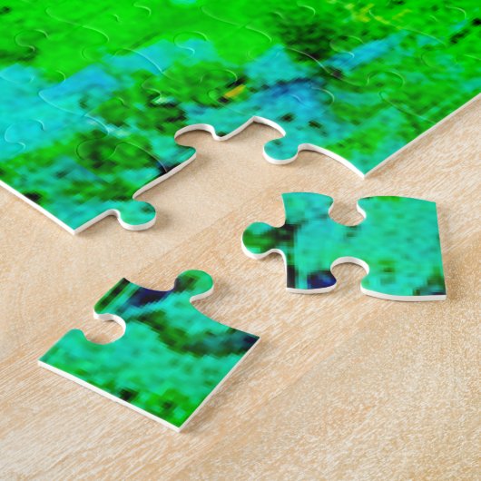 cerf不可抗力誇りを持った- stag ジグソーパズル (側面)