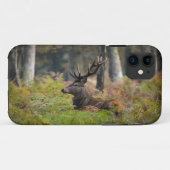 Cerf en forêt de fontainebleau Case-Mate iPhoneケース (裏面(横))