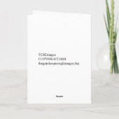 CERIN NOTECARD/空白のCERIN NOTECARD カード (裏面)