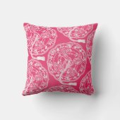 cerise東洋の芸術のデザインの装飾用クッション クッション (裏面)