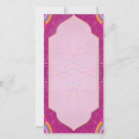 Cerise Pinksのマンダラと一致する繰り返しパターン (裏面)