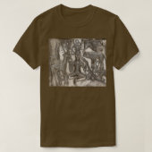 Cernunnos Celtic Horned God Paganism 異教の Tee Tシャツ (デザイン正面)