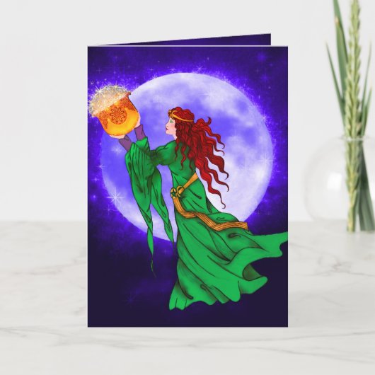 Cerridwen of the Cauldron Cards カード (正面)