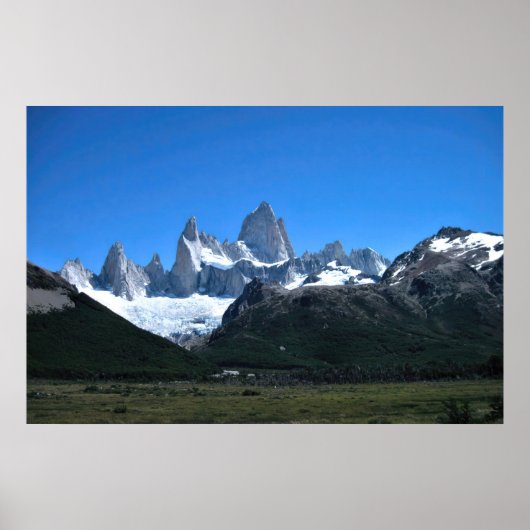 Cerro Fitz Roy ポスター (正面)