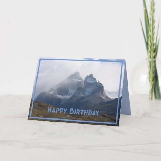 Cerro Paine Grande,山々,パタゴニア,チリ カード (正面)