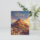 Cerro Rico Bolivia ポストカード (スタンド正面)