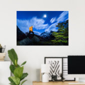 Cerro Torreエリアのエクスプローラ ポスター (ホームオフィス)