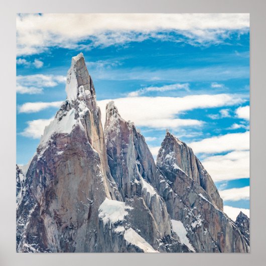 Cerro Torre Parque Nacional Los Glaciares ポスター (正面)