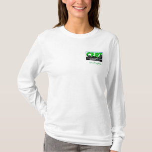 CERTの女性の長袖はT非合カスタマイズ Tシャツ