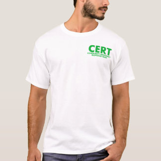 CERTはTワイシャツカスタマイズ Tシャツ