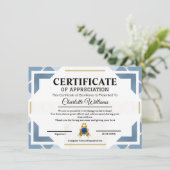 Certificate of Achievement for Kids エンクロージャーカード (スタンド正面)
