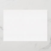 Certificate of Completion Black White & Gold Card 箔シーズンカード (裏面)