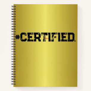 #CERTIFIED金ゴールドプランナー ノートブック