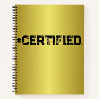 #CERTIFIED金ゴールドプランナー ノートブック