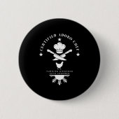 Certified Adobo Chef New Filino Graphics Statement 缶バッジ (正面)