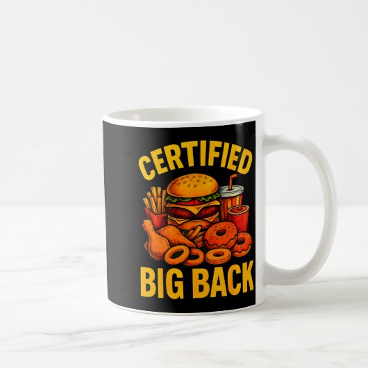 Certified Big Back  コーヒーマグカップ (右)