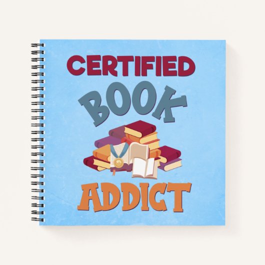Certified Book Addictノートブック ノートブック (正面)