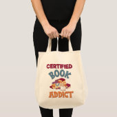 Certified Book Addict トートバッグ (正面(商品))