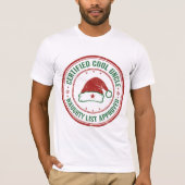 Certified Cool Uncle – Naughty List Approved | Gru Tシャツ (正面)
