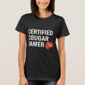 Certified Cougar Tamer Cougar Hunter Tシャツ (正面)