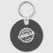 Certified Cougar Tamer Funny Mens Cougar Tamer  キーホルダー (正面)