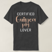 Certified Cute Guinea Pig Lover Premium410  Tシャツ (デザイン正面)
