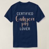 Certified Cute Guinea Pig Lover Premium 409  Tシャツ (デザイン正面)