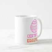 Certified Eggspert Easter Classic Mug コーヒーマグカップ (正面右)