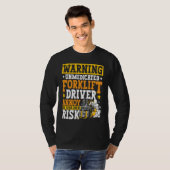 Certified Forklift Operator Forklift Driver Quote Tシャツ (正面フル)