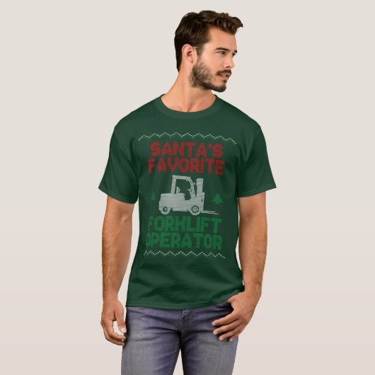 Certified Forkliftruck Operator friend Tシャツ (正面フル)