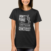 Certified Genetics Genetics Medical Biologist Ap Tシャツ (正面)