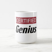 Certified Genius コーヒーマグカップ (中央)