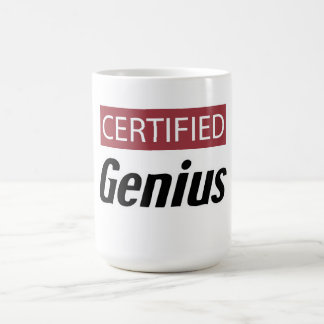 Certified Genius コーヒーマグカップ
