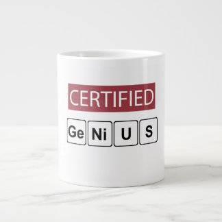 Certified Genius ジャンボコーヒーマグカップ