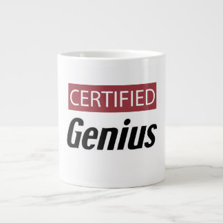 Certified Genius ジャンボコーヒーマグカップ