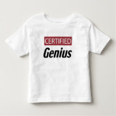 Certified Genius トドラーTシャツ (正面)