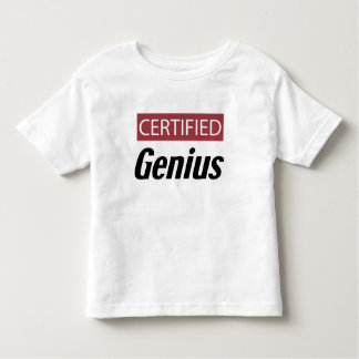 Certified Genius トドラーTシャツ
