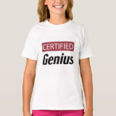 Certified Genius Tシャツ (正面)