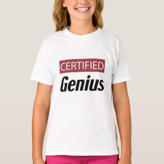 Certified Genius Tシャツ