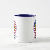 Certified Hotdogologist American Flag Hot Dog マグカップ (中央)