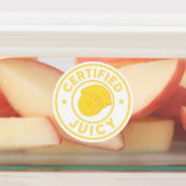 Certified Juicy Fruit Sticker Sheet  ラベル (貼付)