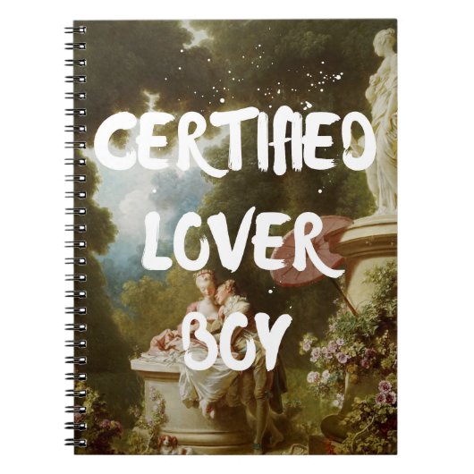 Certified Lover Boy ノート (正面)