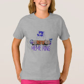 Certified Meme King Cat Tシャツ (正面)