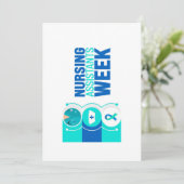 Certified Nurse's Aide Week Greeting Card シーズンカード (スタンド正面)