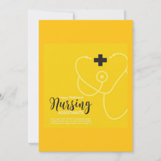 Certified Nurse's Aide Week Greeting Card シーズンカード