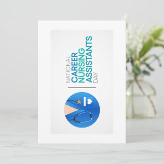 Certified Nurses Aide Week Greeting Card シーズンカード